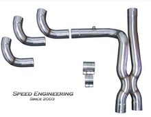 Load image into Gallery viewer, Speed Engineering SILVERADO &amp; SIERRA TRUE DUAL X-PIPE SYSTEM 1999-2018 (UNIVERSAL)
