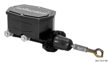 Load image into Gallery viewer, Wilwood Compact Tandem Master Cylinder - 15/16in Bore - w/Pushrod fits Mustang (Black)